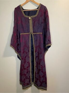 Women’s Renaissance Halloween Costume Cover Jacket Dress